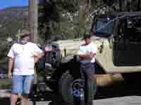Phil and Kenny ready for the Parade